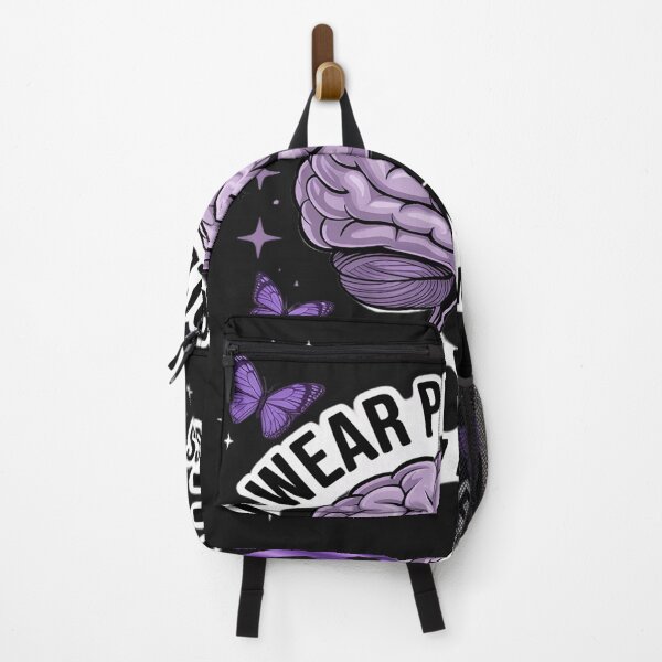 Item preview, Epilepsy Awareness I Wear Purple For My Wife Purple ribbon designed and sold by GaryBellcvbnb.