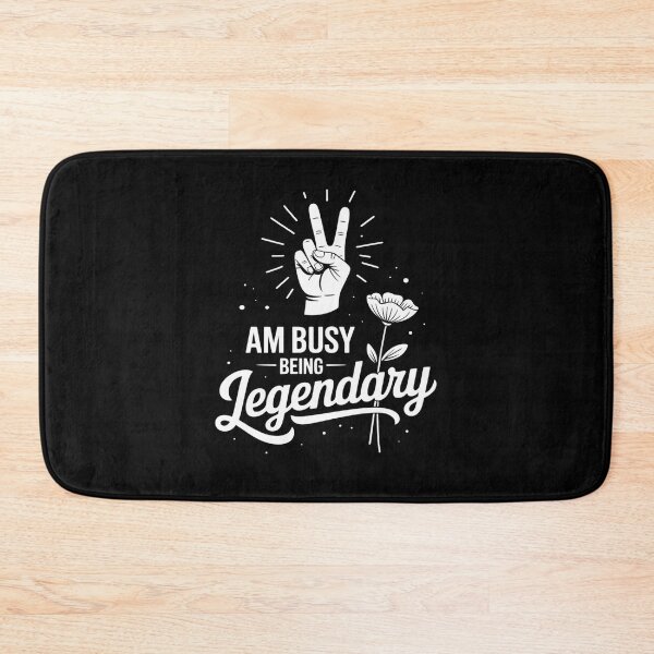 Item preview, I am Busy being Legendary In ASL designed and sold by skanderio.