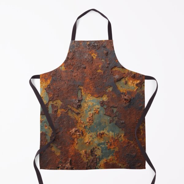 Item preview, Heavy Orange Rust on Corroded Metal Surface designed and sold by The Rust Lab.