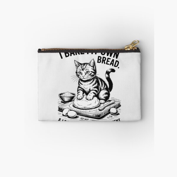 Item preview, I Bake My Own Bread And Don't Trust The Government Cat designed and sold by skanderio.