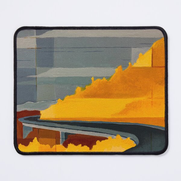 Item preview, Viaduct, Blue Ridge Parkway Color Block Painting designed and sold by Turning Tree Workshop.