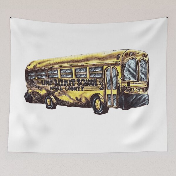 Item preview, Limp Bizkit School Bus Graphic Design designed and sold by Funki-Designs.