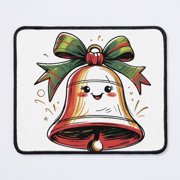 Item preview, Hand-Drawn Christmas Bell Sticker with Festive Sketch Style designed and sold by BankMano.