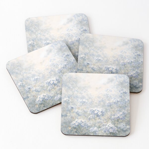 Item preview, Forget-Me-Not Floral Phone Case | Soft Blue Watercolor iPhone & Samsung Case designed and sold by ChubbyGoong.