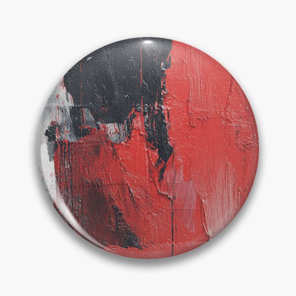 Item preview, Red Abstract Graffiti on Black Brick Wall designed and sold by Sketch-Shack.