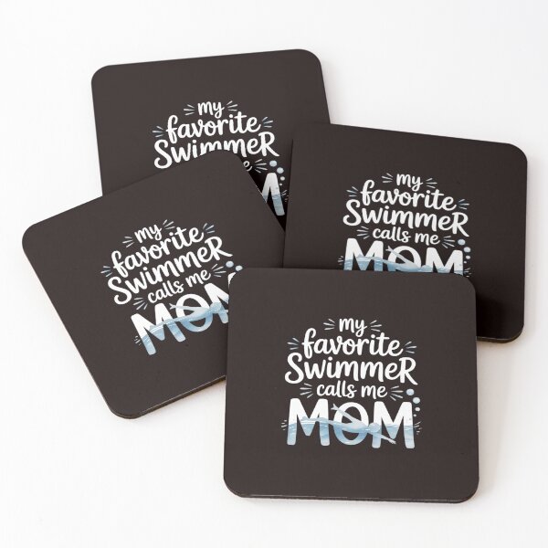 Item preview, Womens My Favorite Swimmer Calls Me Swim Mom Swimming Mama designed and sold by MichaelStalkas.