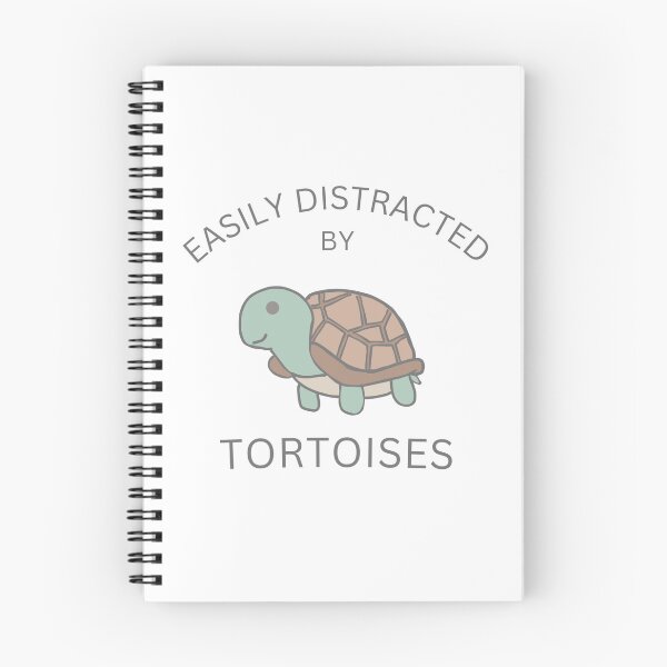 Item preview, Easily distracted by tortoises designed and sold by TaraPen.