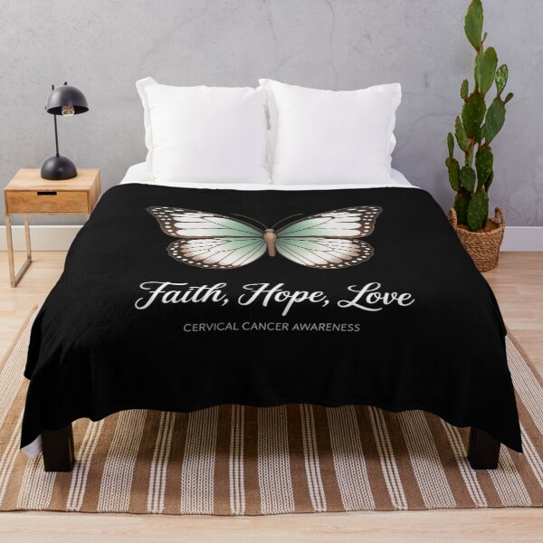 Item preview, Faith Hope Love Cervical Cancer Awareness designed and sold by GaryBellcvbnb.