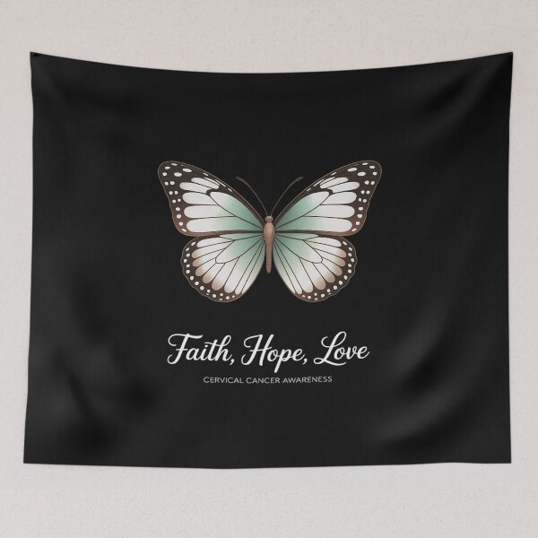 Item preview, Faith Hope Love Cervical Cancer Awareness designed and sold by GaryBellcvbnb.