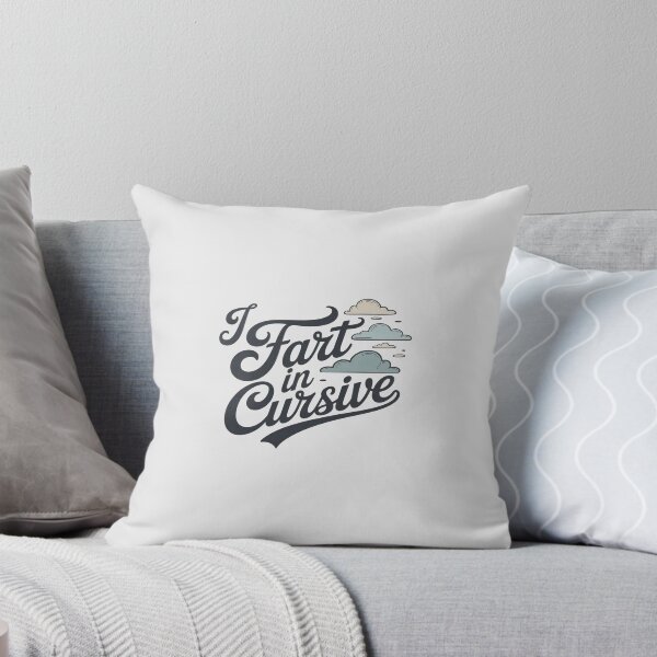 Item preview, I Fart in Cursive – Funny Elegant Flatulence designed and sold by skanderio.