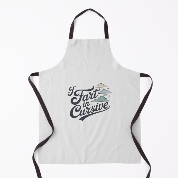 Item preview, I Fart in Cursive – Funny Elegant Flatulence designed and sold by skanderio.