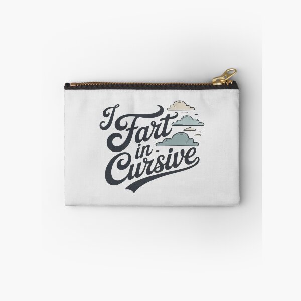 Item preview, I Fart in Cursive – Funny Elegant Flatulence designed and sold by skanderio.