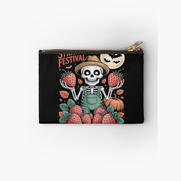 Item preview, Fall Vibes Haunted Strawberry Festival, Summerween Skeleton designed and sold by GaryBellcvbnb.