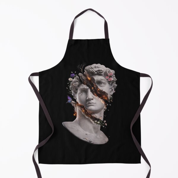 Item preview, Fractured Marble Soul – Surreal Animated Classical Sculpture Art designed and sold by COSAIRe.