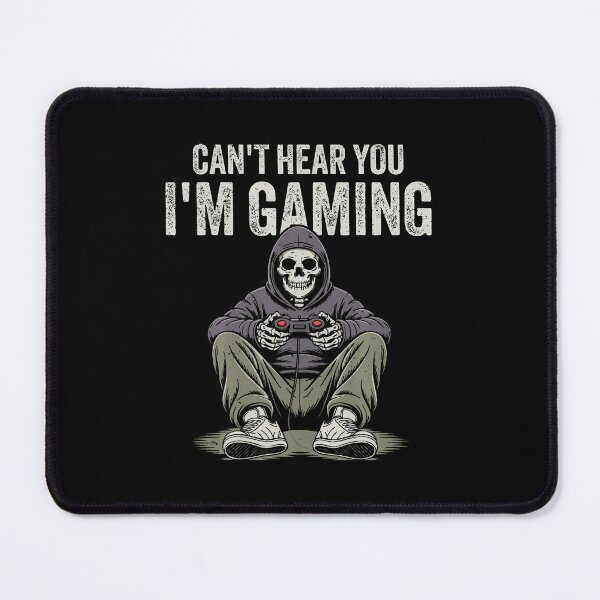 Item preview, Can't Hear You I'M Gaming Funny Skeleton Gamer Boys Men designed and sold by yeltonugmaru.