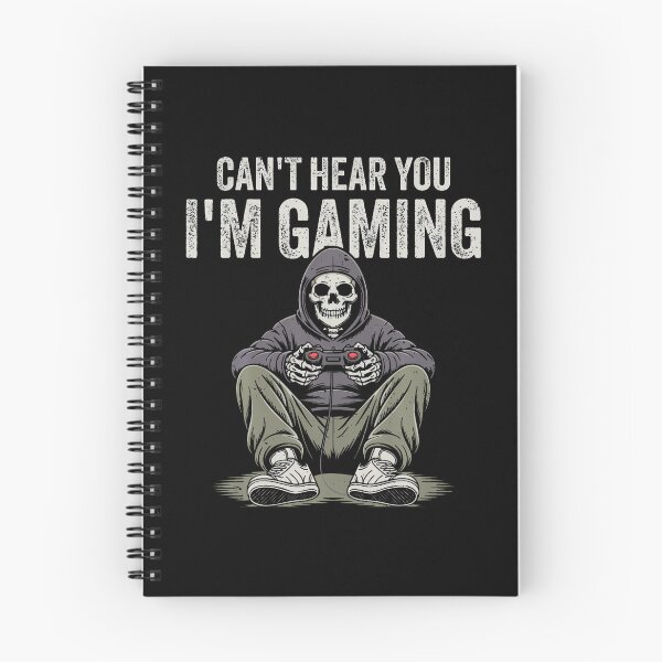 Item preview, Can't Hear You I'M Gaming Funny Skeleton Gamer Boys Men designed and sold by yeltonugmaru.