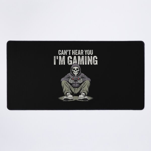 Item preview, Can't Hear You I'M Gaming Funny Skeleton Gamer Boys Men designed and sold by yeltonugmaru.