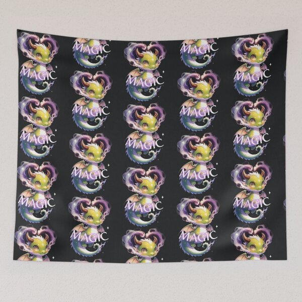 Item preview, Magic Dragon – Cute Fantasy Creature Illustration designed and sold by Taans-Creation.