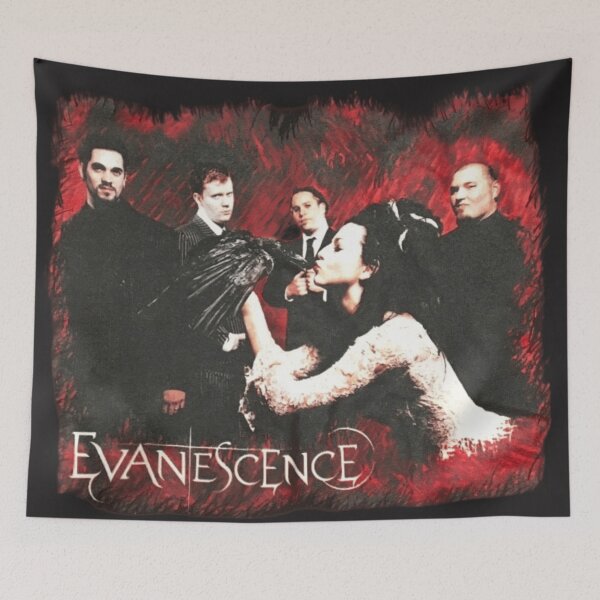 Item preview, Evanescence Red and Black Logo Graphic designed and sold by Funki-Designs.