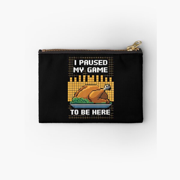 Item preview, Funny I Paused My Game To Be Here For Thanksgiving Gamer Kid designed and sold by kallerqptart.