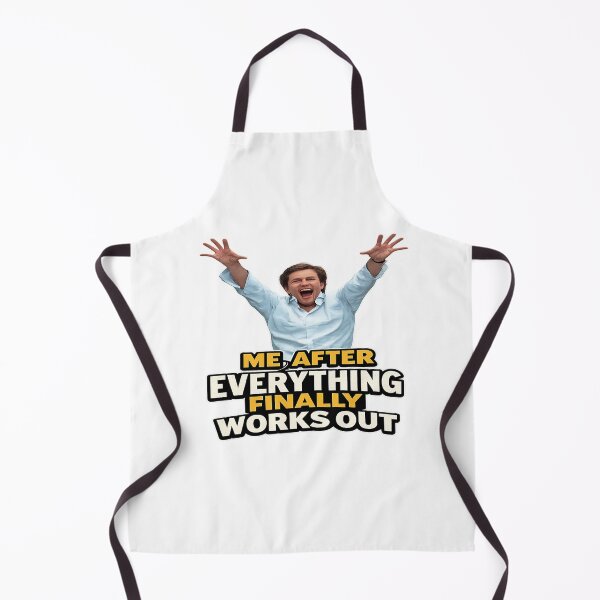 Item preview, Me After Everything Finally Works Out Funny Meme T-Shirt Victory Celebration Design designed and sold by FernandsOficial.