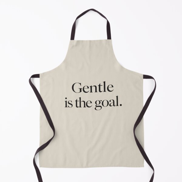 Item preview, Gentle Is the Goal – Minimal Cozy Quote Design designed and sold by Irene Catchmind.