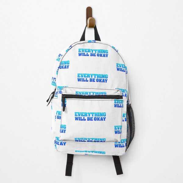 Item preview, Everything Will Be Okay, Blue Bold designed and sold by Memes N Lore .