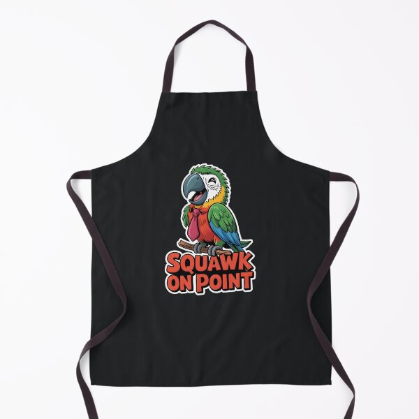 Item preview, Squawk On Point – Confident Funny Parrot Attitude designed and sold by Taans-Creation.