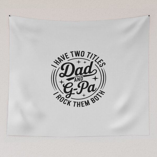 Item preview, I Have Two Titles Dad and G-Pa for Funny Grandpa designed and sold by imsamaharem.