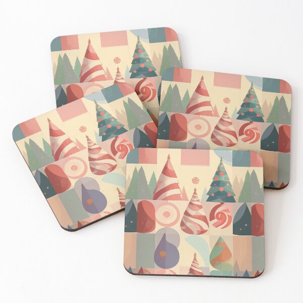 Item preview, Whimsical Winter Trees Pattern designed and sold by yara.lahdo.