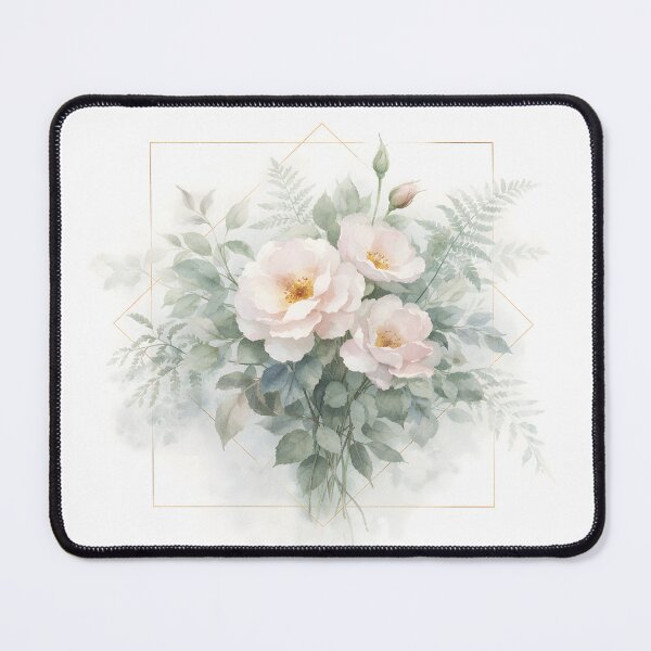 Item preview, Delicate Wild Roses & Ferns Watercolor Phone Case | Floral Botanical iPhone & Samsung Case designed and sold by ChubbyGoong.