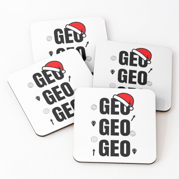 Item preview, GEO Christmas Geospatial Typography designed and sold by SpatialPost.