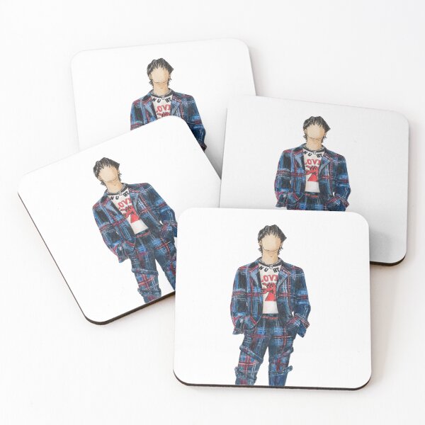 Item preview, BTS Jung Kook Plaid Suit designed and sold by elizabethhomme.