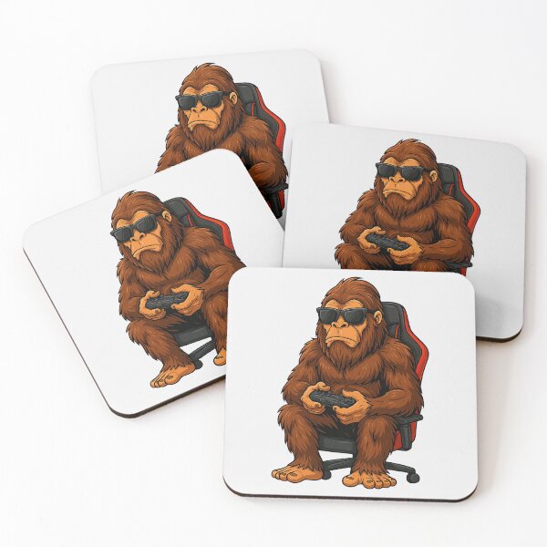 Item preview, Funny Bigfoot Video Game Shirt Men Boys Gaming Sasquatch  designed and sold by ArleneRowe.