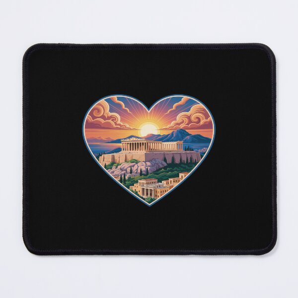Item preview, I Love Athens Greece Acropolis Parthenon Sunset Sun Souvenir designed and sold by imsamaharem.