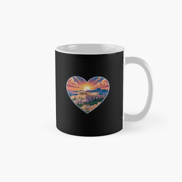 Item preview, I Love Athens Greece Acropolis Parthenon Sunset Sun Souvenir designed and sold by imsamaharem.