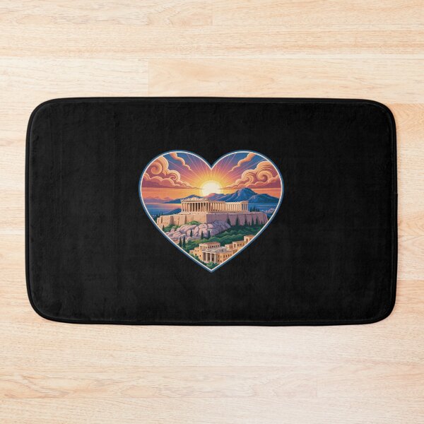 Item preview, I Love Athens Greece Acropolis Parthenon Sunset Sun Souvenir designed and sold by imsamaharem.