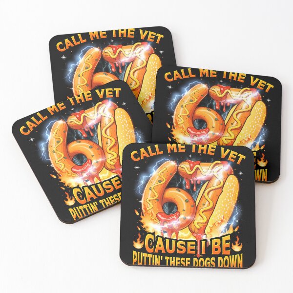 Item preview, Funny Hot Dog Call Me The Vet Cause I Be Puttin These Dogs Down 67 meme, BBQ Food Lover designed and sold by Patchina.