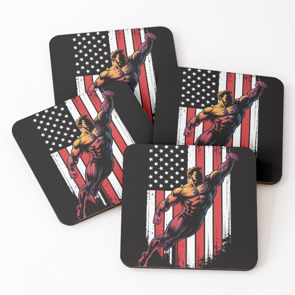 Item preview, USA Flag Swim Sport Patriotic Swimmer Athlete Swimming designed and sold by HermanTricia.