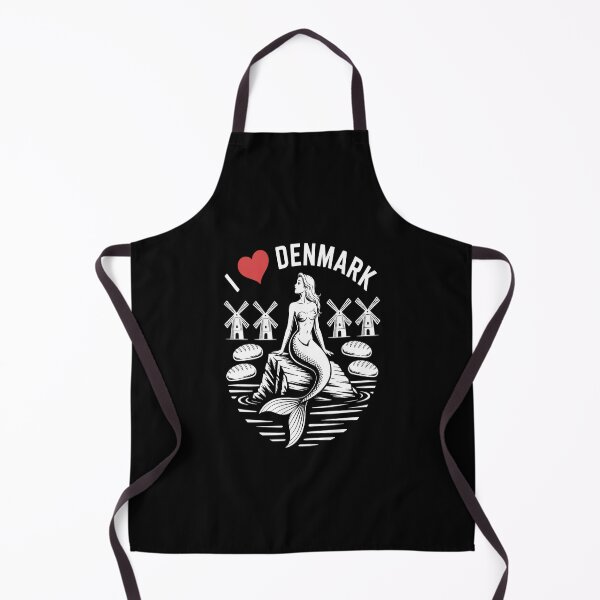 Item preview, I Love Denmark Mermaid Windmills Bread designed and sold by imsamaharem.