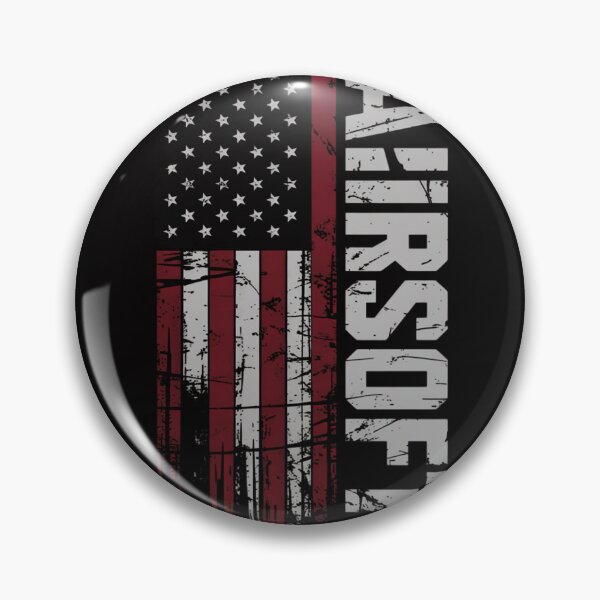 Item preview, USA Flag Airsoft Shooting Sports Game Gift designed and sold by HermanTricia.