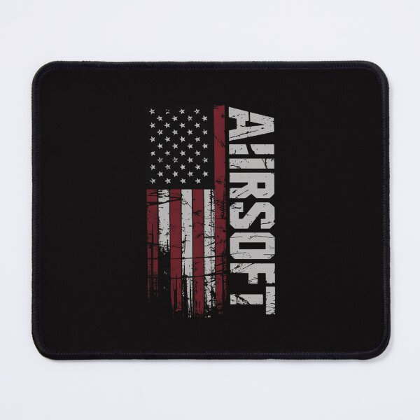 Item preview, USA Flag Airsoft Shooting Sports Game Gift designed and sold by HermanTricia.