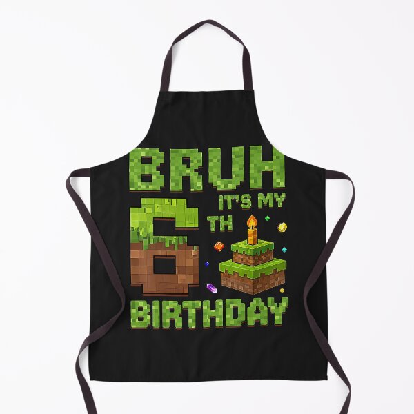 Artikelvorschau, Lustiges Geburtstagskind-Spiel: Alter, es ist mein 6. Geburtstag! Pixel entworfen und verkauft von ArleneRowe.