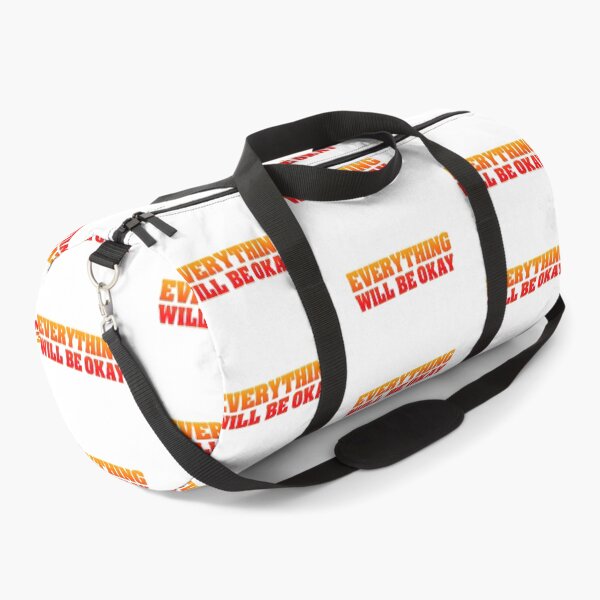 Item preview, Everything Will Be Okay, Hot Orange Bold designed and sold by Memes N Lore .