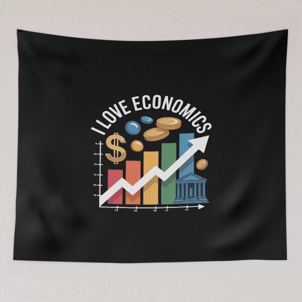 Item preview, I Love Economics Enthusiasts Passion Graph designed and sold by imsamaharem.