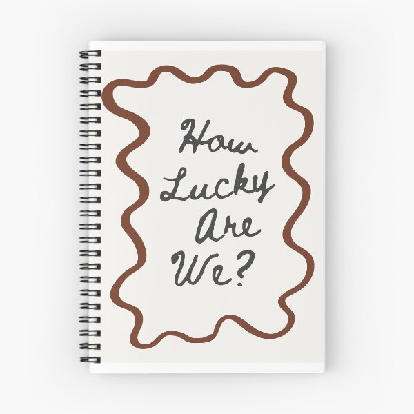Item preview, How Lucky Are We? designed and sold by sillysimplestickers.