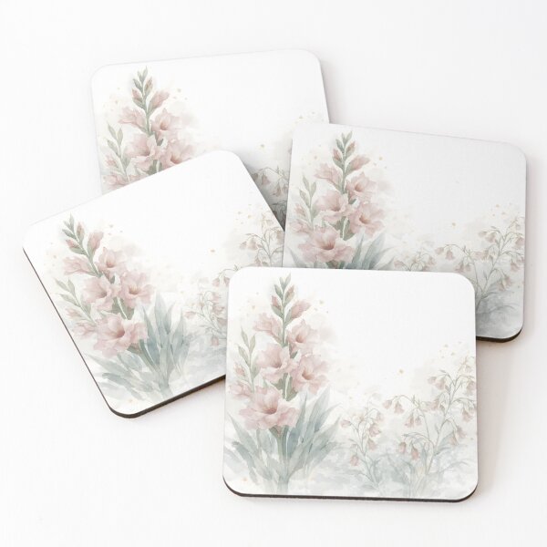 Item preview, Soft Floral Watercolor with Gold Accents Phone Case | Elegant iPhone & Samsung Case designed and sold by ChubbyGoong.