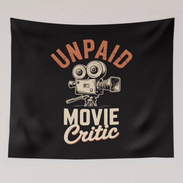 Item preview, Unpaid Movie Critic - Cinema Lover Blogger designed and sold by DarioRosales.
