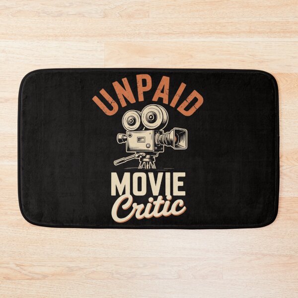 Item preview, Unpaid Movie Critic - Cinema Lover Blogger designed and sold by DarioRosales.