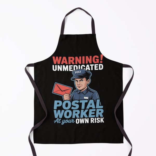 Item preview, Unmedicated Postal Worker - Mailman Postman Mail Carrier designed and sold by DarioRosales.